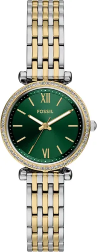 Miniatura 12 de Fossil Carlie - Reloj de cuarzo de acero inoxidable de tres manecillas para mujer