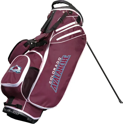 Miniatura 9 de Team Golf NHL Team Golf NHL Birdie Stand - Bolsa de golf, ligera, divisor de club de 14 vías, soporte de acción de resorte, bolsillo enfriador