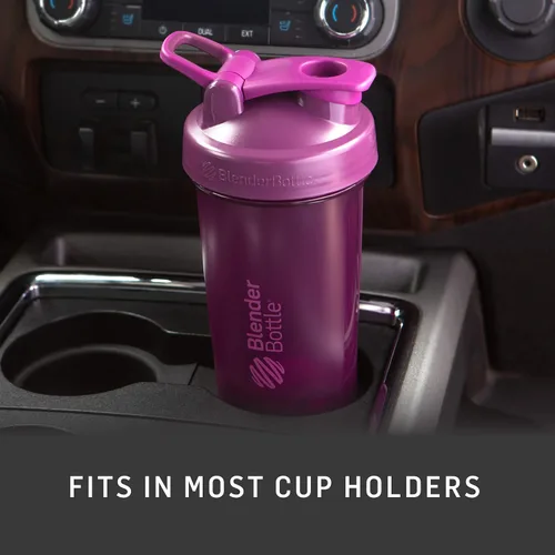 Miniatura 5 de BlenderBottle Classic V2 - Botella mezcladora perfecta para batidos de proteínas y antes del entrenamiento, 28 onzas (paquete de 2), azul océano