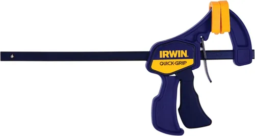Miniatura 13 de IRWIN QUICK-GRIP 1964758 Abrazadera de mini barra para una mano, paquete de 4, 6