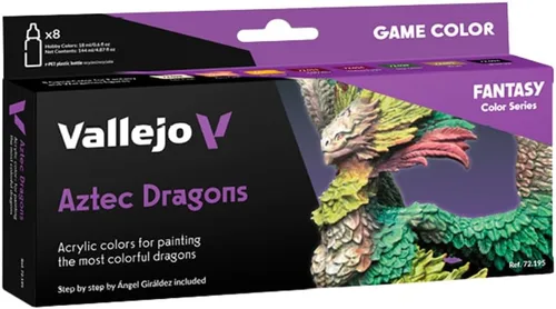 Miniatura 6 de Vallejo - Juego de pintura acrílica Orcs & Goblins Color del juego Kit de modelo en miniatura de la serie Fantasy Color para un acabado mate