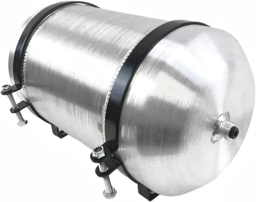 Miniatura 3 de JSD - Célula de tanque de combustible vertical de aluminio de 2.9 galones en total, 8 x 14 pulgadas, con soporte 1/4 pulgadas NPT