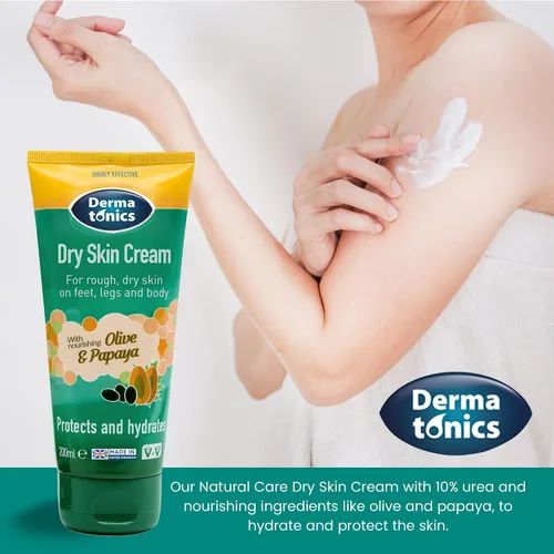 Miniatura 4 de Dermatonics Crema para piel seca para talones, manos y pies agrietados Solución de cuidado intensivo 10% de urea, suaviza la piel callosa, áspera