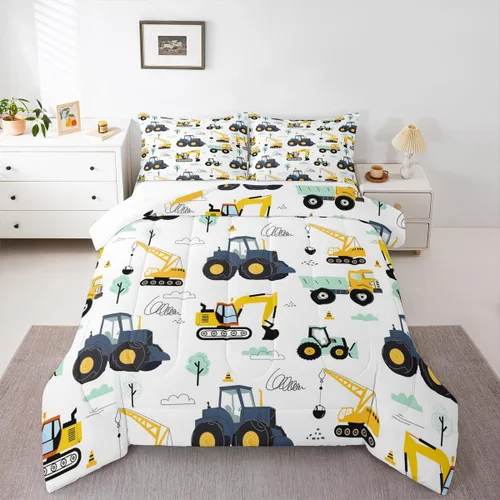 Miniatura 39 de Juego de edredón de pingüino, tamaño matrimonial, edredón de plumón de pingüino kawaii, juego de ropa de cama de animales antárticos para niños