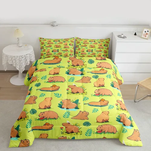 Miniatura 9 de jejeloiu Juego de edredón educativo para niños, tamaño King, juego de ropa de cama con números del alfabeto ABC para niños y niñas pequeños