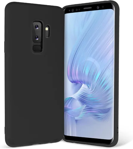 Funda para Galaxy S9 Plus, silicona líquida, delgada, suave, TPU, protección de cuerpo completo, a prueba de golpes, para Galaxy S9 Plus de 6.2