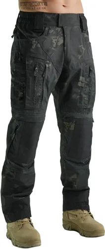Miniatura 6 de ZAPT Pantalones de combate Gen3 con sistema de protección de rodilla Verde Marrón