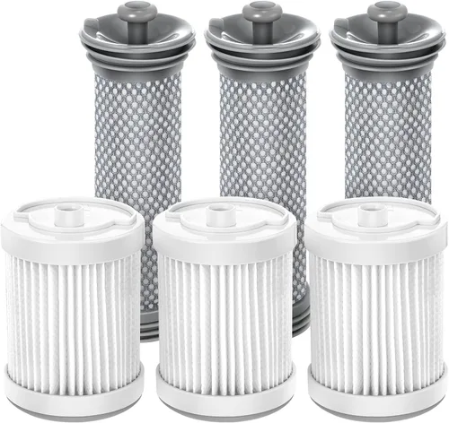 Kit de filtro de repuesto compatible con Tineco A10/A11 Hero, Pure One S11, A11 PET, A10/A11 Master, PWRHERO11 Snap aspiradora inalámbrica, paquete