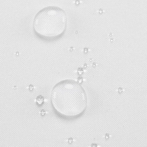 Miniatura 4 de N&Y HOME Cortina de ducha de hotel de nailon, lavable a máquina, resistente al agua, blanco, 72 x 72 pulgadas