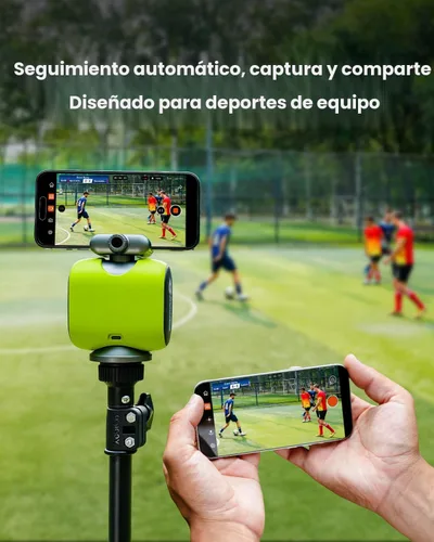 Miniatura 2 de XbotGo Cámara de Acción Deportiva AI Auto Camaleón - Cámara de Fútbol 4K 60FPS y Cámara de Seguimiento de Baloncesto para Deportes de Equipo