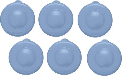 AquaNation Reemplazo de tapa de rocío: 2.165 in a presión para botellas de agua de 3 y 5 galones, a prueba de fugas, reutilizables, sin BPA (6 tapas