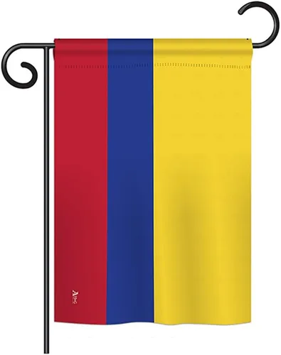 Miniatura 6 de Americana Home & Garden S140055-BO Colombia Banderas del Mundo Nacionalidad Impresiones Decorativas Vertical Casa 28" X 40" Jardín 13" X 18.5