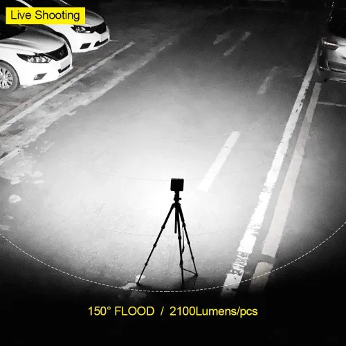 Miniatura 2 de Luces LED impermeables de trabajo para camión, barra de luz LED de inundación de 150°, luces todoterreno de 90 W, 4200 lúmenes, barra de luz LED