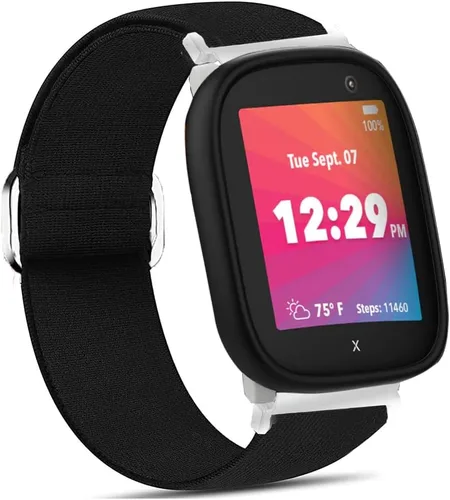 Miniatura 15 de Lamshaw Compatible con XPLORA X6 Play Band, correa de repuesto ajustable de nailon elástico de liberación rápida, accesorios compatibles con XPLORA