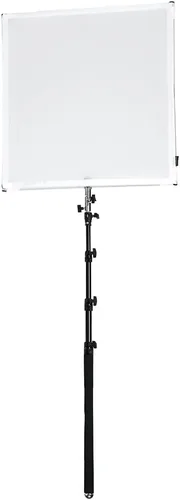 Miniatura 13 de Pro Studio Solutions - Escrim de 35.5 x 35.5 pulgadas (35.4 x 35.4 in), marco plegable de difusión y kit reflector plata/blanco con mango de pluma