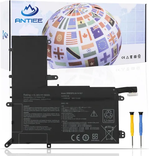 ANTIEE B41N1827 Batería para portátil Asus ZenBook Flip 15 UM562 UX562 UX562F UX562FA UX562FAC UX562UG UX562IA UX562IQ UM562IA UM562IQ Q507 Q507IQ
