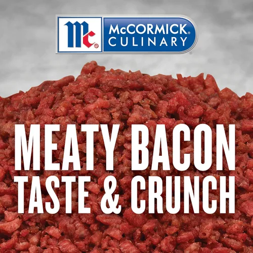 Miniatura 3 de McCormick Culinary Bocados con sabor a tocino, 3.5 libras (paquete de 3) – Tres recipientes de 3.5 libras de trozos de tocino a base de plantas