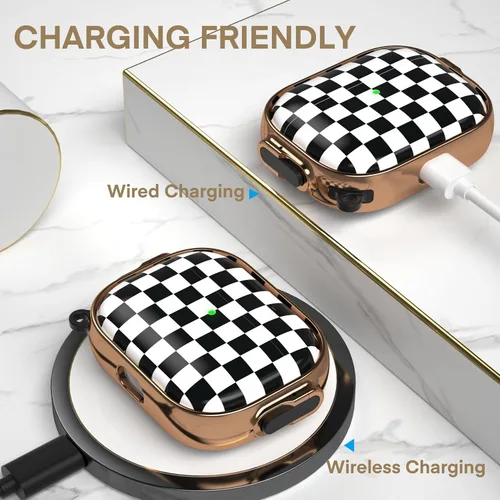 Miniatura 5 de Maxjoy Funda para AirPods Pro de 3ª Generación con Cerradura, Bonita Funda para AirPods Pro 3 con Bloqueo Protectora Rígida para AirPod Pro 3