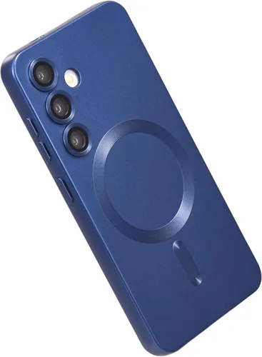 Miniatura 31 de Funda magnética para Samsung Galaxy S22 Ultra, silicona suave, delgada, antiarañazos, con protección de cámara, compatible con MagSafe, color negro