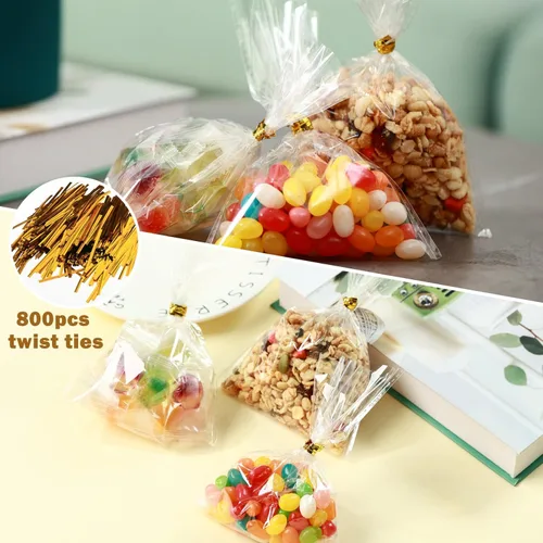 Miniatura 3 de Circloophs Bolsas pequeñas de celofán transparente resellables de 4 x 6 pulgadas, 1000 bolsas autosellantes para productos de embalaje, bolsa