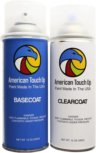 Miniatura 12 de American Touch Up Pintura compatible con BMW A17 Havanna Metallic Pintura en aerosol (capa base)