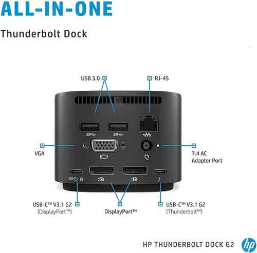 Miniatura 3 de HP Base Thunderbolt G2 (120W)