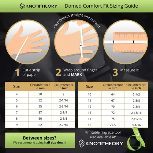 Miniatura 5 de Knot Theory Anillos de boda de silicona transpirable para hombres y mujeres Anillos de boda de goma de goma para él y ella Regalo de aniversario