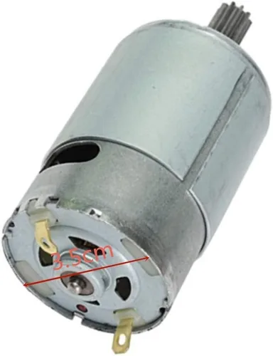 Miniatura 4 de weelye 2 unids universal 550 15000RPM motor eléctrico RS550 12V Accesorios de motor para niños coches eléctricos niños paseo en juguetes piezas