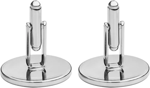 Miniatura 4 de 1994 Italy 20 Lire BU Uncirculated Coin Silver Plated Cufflinks NEW - Oak Branch