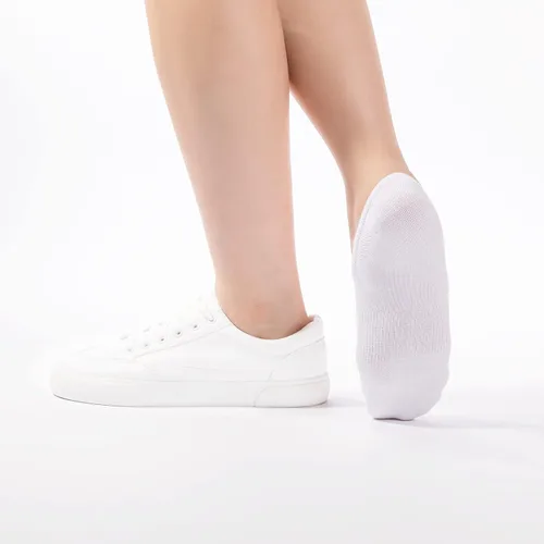 Miniatura 2 de IDEGG Calcetines invisibles para mujeres y hombres, de corte bajo al tobillo, cortos, antideslizantes, atléticos, para correr, novedosos