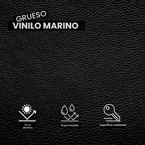 Miniatura 2 de Tela de vinilo marino, tapicería de piel sintética, para lancha al aire libre, automotriz, bricolaje y manualidades, corte individual de 1 yarda, 36