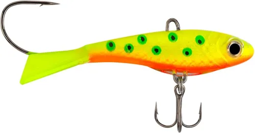 Miniatura 34 de Northland Fishing Tackle Marioneta de lanzamiento de dardos de alta calidad para jigging de tracción y lanzamiento de walleyes, colores de señuelo