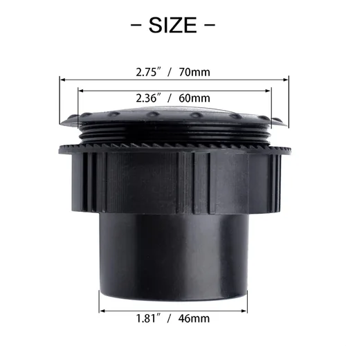 Miniatura 5 de 2 piezas de salpicadero de aire acondicionado, deflector de salida de salida de ventilación, rejilla de escape, techo lateral, salida de ventilación