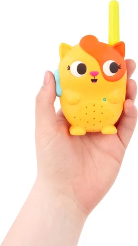 Miniatura 5 de B. toys – Lolo & Woofer Walkie – Talkies – paquete de 2 Walkie Talkies – Largo alcance de 100 pies – Juguetes para niños pequeños, niños – 3+ años