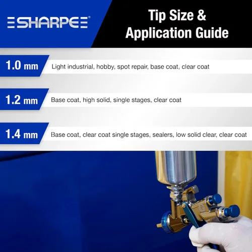 Miniatura 5 de Pistola de pintura Graco-Sharpe Mini-HVLP FX1000, 1