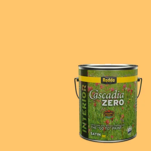 Miniatura 127 de Rodda Paint CASCADIA ZERO - Pintura e imprimación semibrillante para interiores en uno, cuarto de galón, madera de haya beechwood