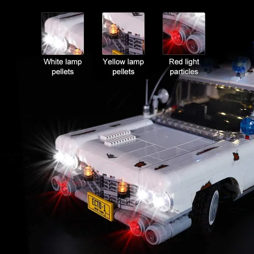 Miniatura 2 de Kit de luz LED para Lego 10274 modelo de bloques de construcción, versión clásica, plástico