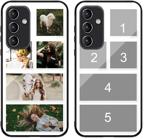 Miniatura 232 de Funda de teléfono personalizada para Samsung Galaxy S22+ / S22 Plus 5G, funda de TPU suave de vidrio templado antiarañazos personalizada con foto