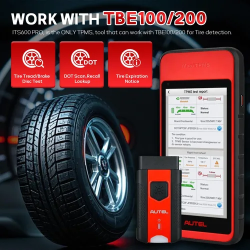 Miniatura 5 de Autel MaxiTPMS ITS600Pro TPMS Herramienta de programación con TPMS completo, versión actualizada de TS508 TS608 MK808TS ITS600 Funciones completas