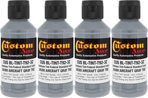 Miniatura 12 de Revestimiento personalizado de 300 ml (color negro metálico) de Urethane Tint concentrado para tintar camión cama revestimiento – Proporcionado