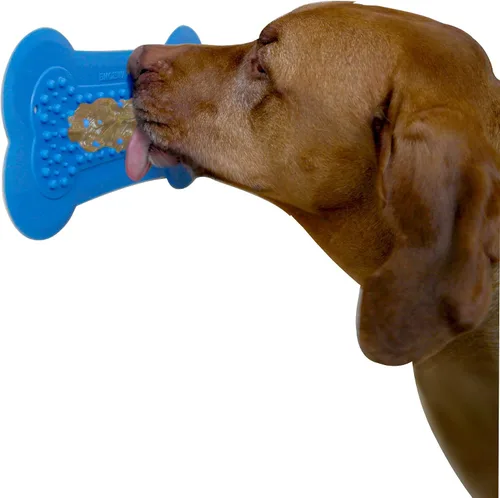 Miniatura 5 de Lick Lick Pad Accesorios para perros Accesorio de ducha para mascotas Almohadilla de mantequilla de maní para perro Estación de baño