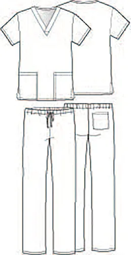 Miniatura 9 de Vital Threads VT505C - Conjunto de camiseta y pantalón con cordón