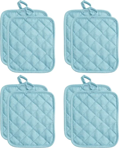 Miniatura 18 de American Linen Soportes para ollas, almohadillas calientes, almohadillas de mesa para cocina y mesa de comedor, antideslizante, resistente al calor