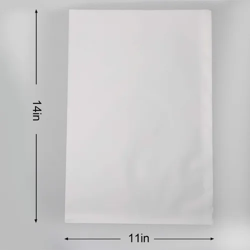 Miniatura 3 de Nobranded 50 piezas de bolsas de celofán planas transparentes de 11" x 14" pulgadas, bolsas de polietileno de 2.8 mils para envolver regalos