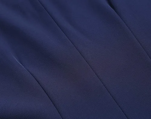 Miniatura 5 de Foucome Traje de vestir formal de negocios ajustado regular para mujer, chaleco con botones