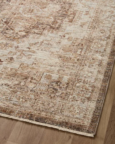 Miniatura 9 de Loloi Sorrento Collection SOR-03 - Alfombra decorativa de 3 pies y 11 pulgadas x 5 pies y 7 pulgadas Moca/Multi