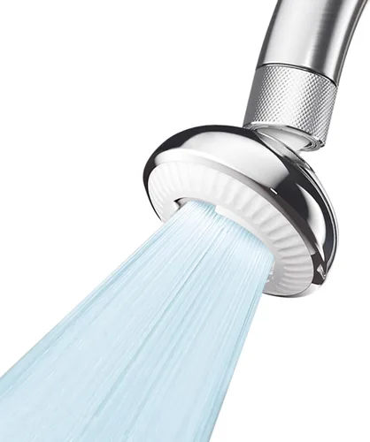 Accesorio rociador de grifo de cocina, extensor de grifo giratorio de 3 modos antisalpicaduras con amplia área de pulverización, aireador de grifo