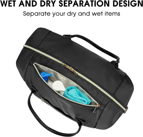 Miniatura 3 de WANDF For Spirit Airlines - Bolsa de viaje de 18 x 14 x 8 pulgadas, con aprobación por la TSA y bolsa de zapatos, bolsa de fin de semana, equipaje
