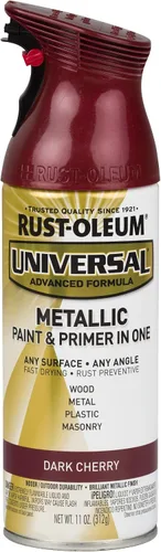 Miniatura 47 de Rust-Oleum 245197 Pintura en aerosol universal para todas las superficies, 12 onzas, negro satinado
