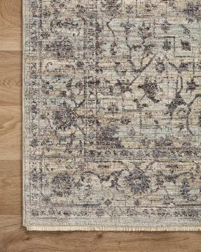 Miniatura 6 de Loloi II Sorrento Collection SOR-01 - Alfombra decorativa, 2'-0" x 3'-0", Mist/Carbón Niebla / Carbón vegetal